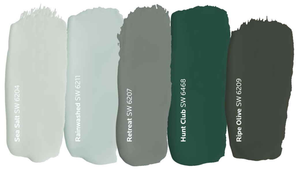 Dark Green Paint Colors By Sherwin Williams