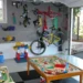 Kid's room in garage