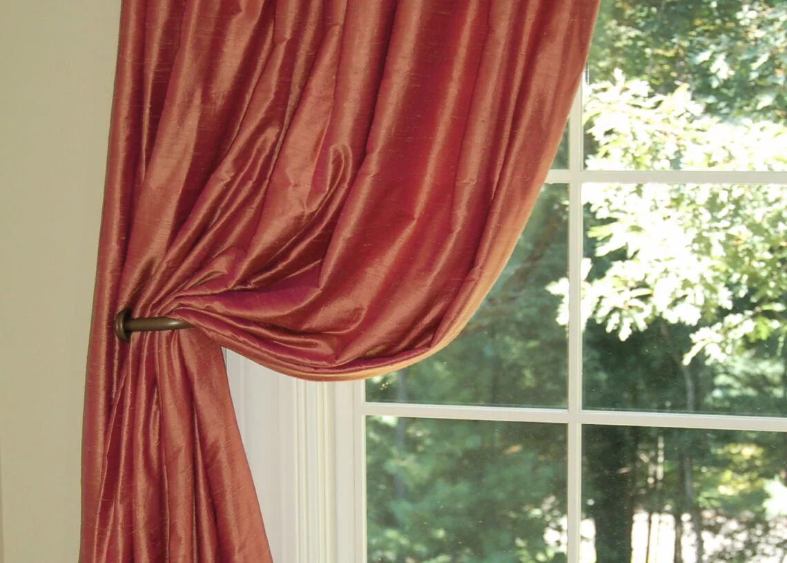 Silk types of curtains
