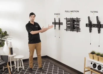 Types of wall mounts for TVs