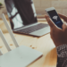 A person setting up a home WiFi router
