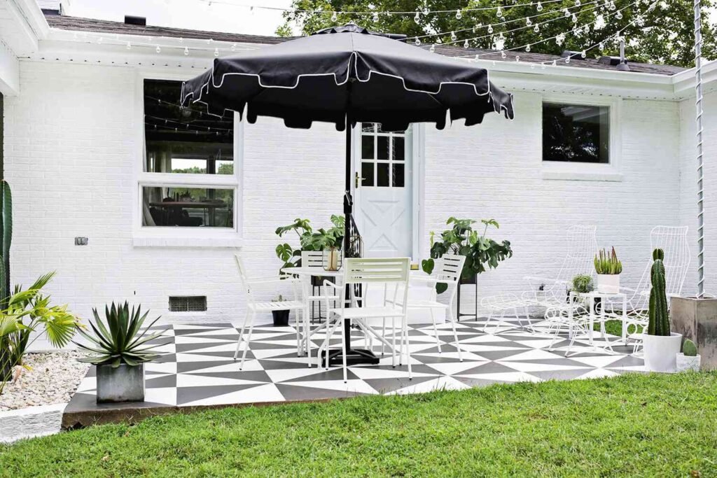 Geometric Patterns patio