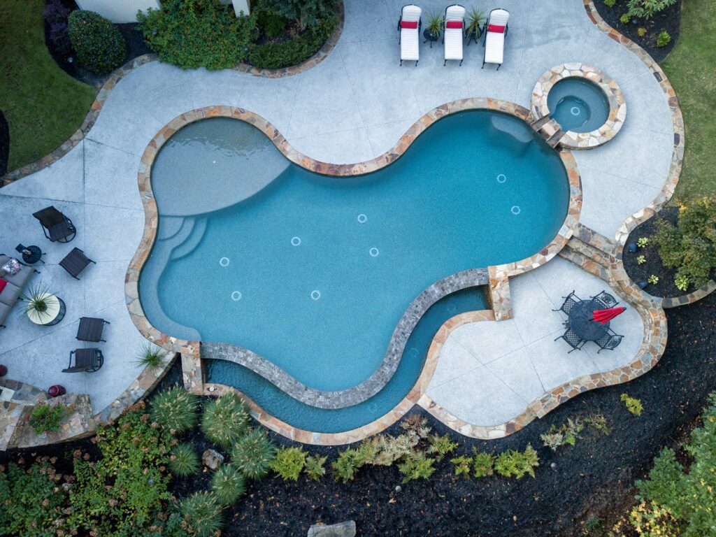 9 Modern Stamped Concrete Pool Deck Ideas
