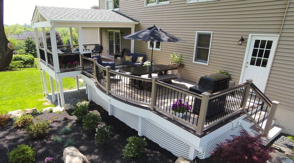 Deck ideas for backyard