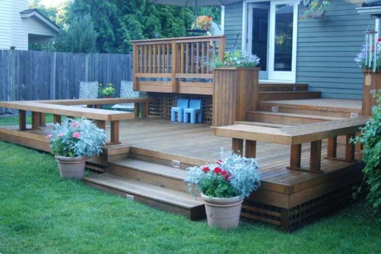 Floating Deck Skirting Ideas