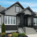 22 Inspiring Exterior House Colors With Black Windows