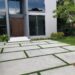 Concrete and Grass Driveway