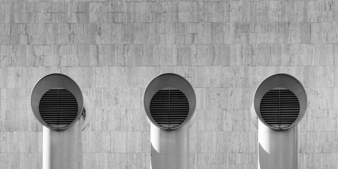 grayscale photo of round metal frame